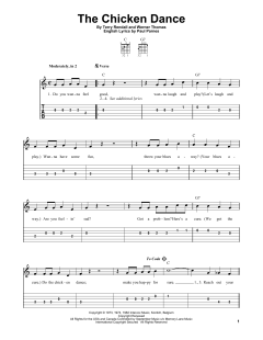 The Chicken Dance von Terry Rendall (Download) 