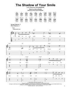 The Shadow Of Your Smile von Johnny Mandel (Download) 