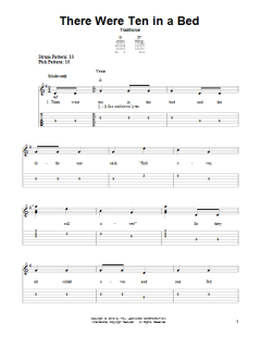 There Were Ten In A Bed von Traditional (Download) 
