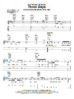 Three Days von Pat Green (Download) 