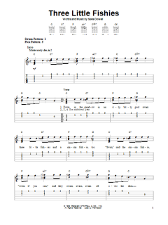 Three Little Fishies von Saxie Dowell (Download) 
