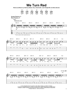 We Turn Red von Red Hot Chili Peppers (Download) 