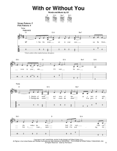 With Or Without You von U2 (Download) 