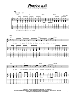 Wonderwall von Oasis (Download) 