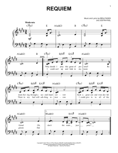 Requiem von Benj Pasek (Download) 