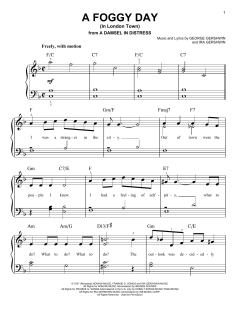 A Foggy Day von Ira Gershwin (Download) 