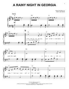 A Rainy Night In Georgia von Brook Benton (Download) 