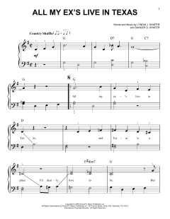 All My Ex's Live In Texas von Lyndia J. Shafer (Download) 