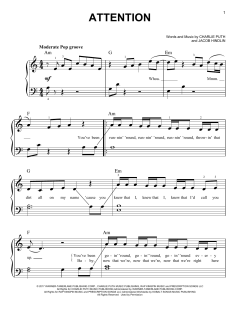 Attention von Charlie Puth (Download) 