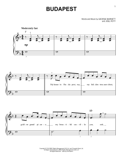 Budapest von George Ezra (Download) 