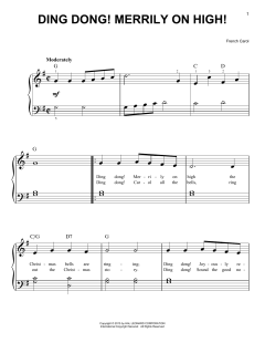 Ding Dong! Merrily On High! von French Carol (Download) 