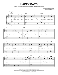Happy Days von Charles Fox (Download) 