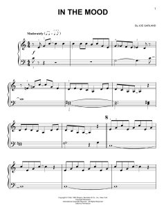 In The Mood von Ernie Field's Orchestra (Download) 