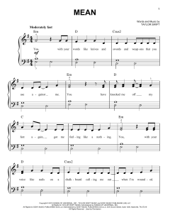 Mean von Taylor Swift (Download) 