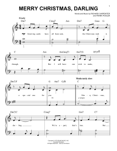 Merry Christmas, Darling von The Carpenters (Download) 