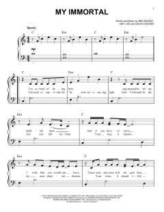 My Immortal von Evanescence (Download) 
