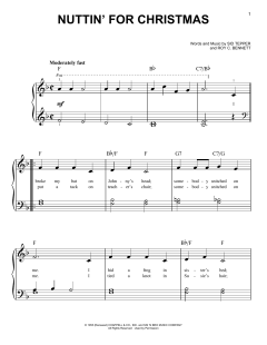 Nuttin' For Christmas von Roy C. Bennett (Download) 