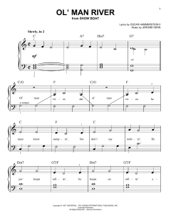Ol' Man River von Jerome Kern (Download) 