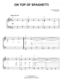 On Top Of Spaghetti (Download) 