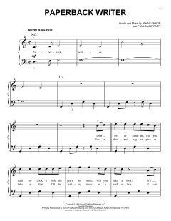 Paperback Writer von The Beatles (Download) 