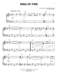 Ring Of Fire von Johnny Cash (Download) 