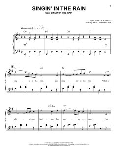 Singin' In The Rain von Arthur Freed (Download) 