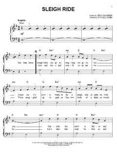 Sleigh Ride von Leroy Anderson (Download) 