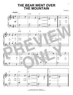 The Bear Went Over The Mountain (Download) 