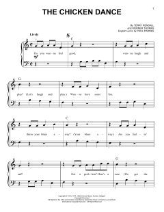The Chicken Dance von Werner Thomas (Download) 