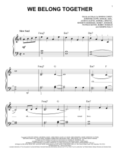 We Belong Together von Mariah Carey (Download) 