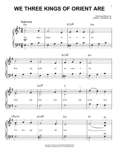 We Three Kings Of Orient Are von Jr., John H. Hopkins (Download) 
