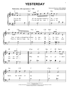 Yesterday von The Beatles (Download) 