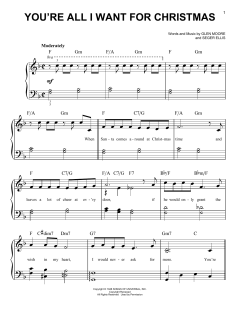 You're All I Want For Christmas von Frank Gallagher (Download) 
