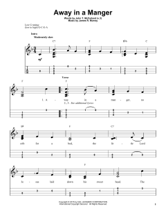 Away In A Manger von James R. Murray (Download) 