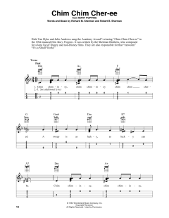 Chim Chim Cher-ee von Robert Bernard Sherman (Download) 