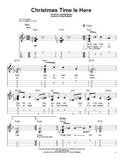 Christmas Time Is Here von Lee Mendelson (Download) 