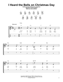 I Heard The Bells On Christmas Day von Johnny Marks (Download) 