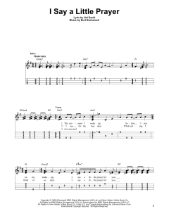 I Say A Little Prayer von Diana King (Download) 