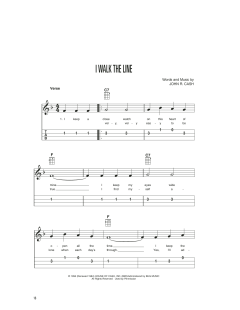 I Walk The Line von Johnny Cash (Download) 