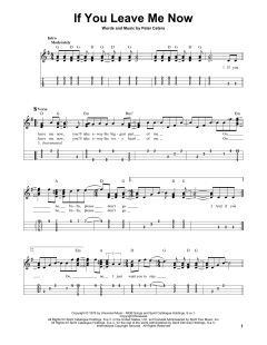If You Leave Me Now von Chicago (Download) 