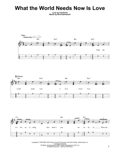 What The World Needs Now Is Love von Jackie DeShannon (Download) 