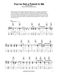 You've Got A Friend In Me von Randy Newman (Download) 