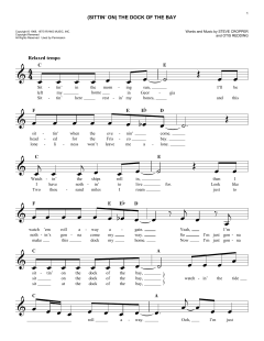 (Sittin' On) The Dock Of The Bay von Otis Redding (Download) 
