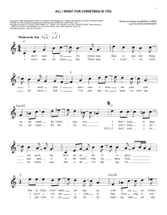 All I Want For Christmas Is You von Mariah Carey (Download) 