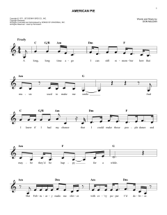 American Pie von Don McLean (Download) 