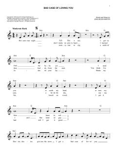 Bad Case Of Loving You von Robert Palmer (Download) 