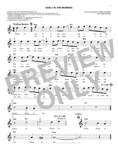 Early In The Morning von Eddie Seago (Download) 