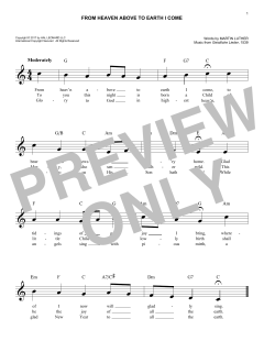 From Heaven Above To Earth I Come von Martin Luther (Download) 