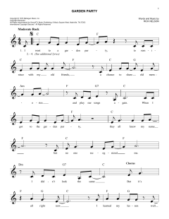 Garden Party von Ricky Nelson (Download) 