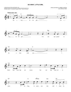 Go Away, Little Girl von Carole King (Download) 